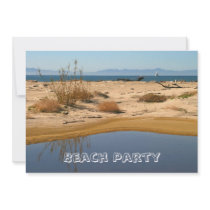 Beach Party Custom Invitations