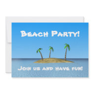 Beach Party! invitation