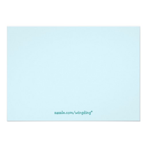 Beach Party Personalized Invitations