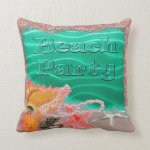 Beach Party Splash American MoJo Pillow