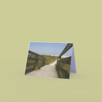 Beach Path Note Cards