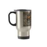 Beach pebble travel mug
