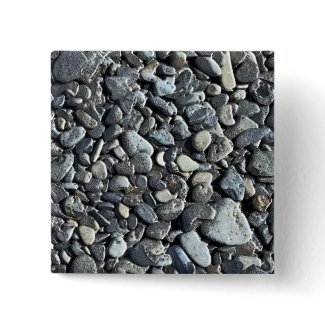 Beach Pebbles - Button #1 button