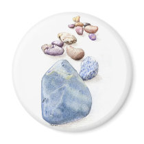 Beach Pebbles Magnet