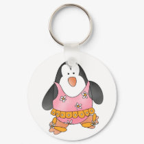 Beach Penguin keychains
