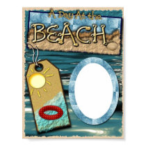 Beach Photo Frame 8 x 10 posters by nextstopitaly Beach Photo Frame 8 x 10 posters