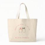 Beach Pink Flip Flops Custom Wedding Gift Bag