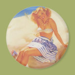 Beach Pinup Magnets