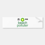 Beach Polluter - Gulf Coast 2010 Bumper Stickers