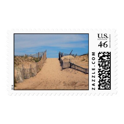 Beach Postage Stamps by jpettibo