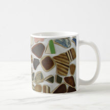 BEACH POTTERY COFFEE MUGS