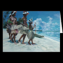 Beach Procession cards