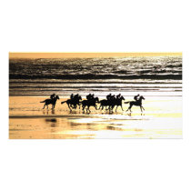 Beach Racing Ireland Photo Card Template