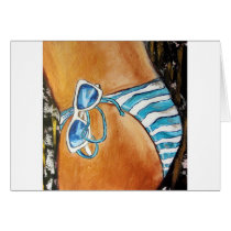 BEACH READY ! GREETING CARDS