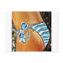 BEACH READY ! POST CARD