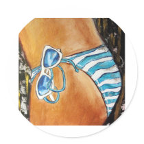 BEACH READY ! STICKERS