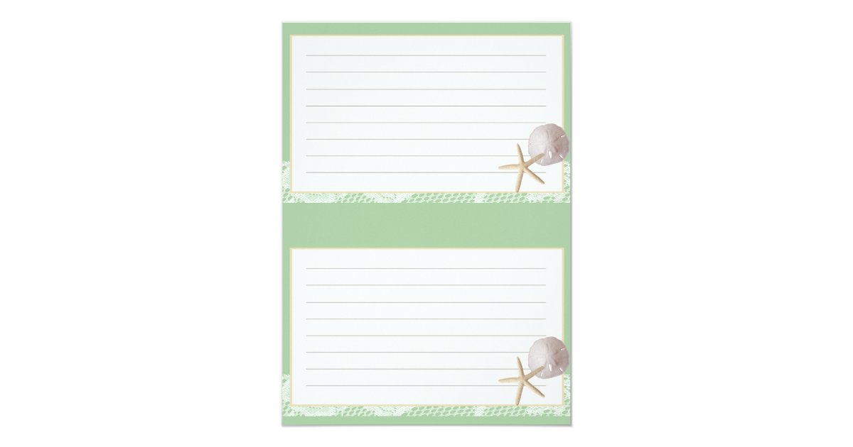 3 x 5 recipe cards