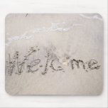 Beach Rentals Welcome Mouse Mat