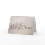 Beach Rentals Welcomes Greeting Card