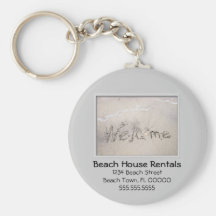 Beach Rentals Welcomes Keychains