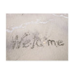 Beach Rentals Welcomes Post Card