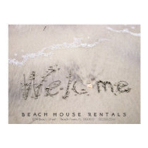 Beach Rentals Welcomes posters by Beachwalker Beach Rentals Welcomes posters