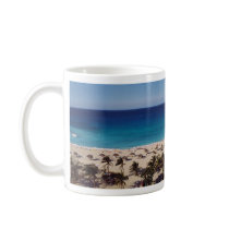 Beach Resort Background Mugs