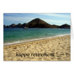 beach retirement cards