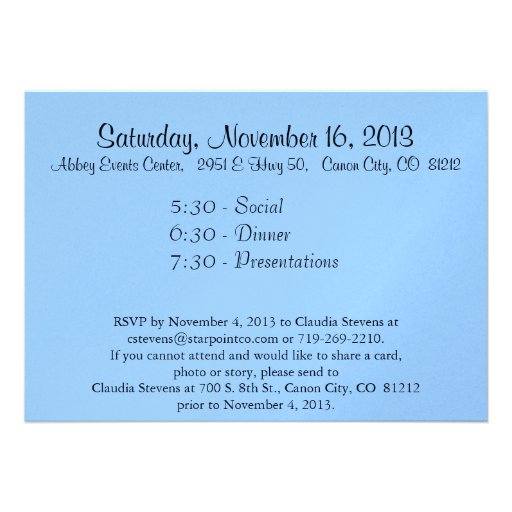 Beach Retirement Invitation