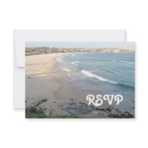 Beach RSVP Card Invites