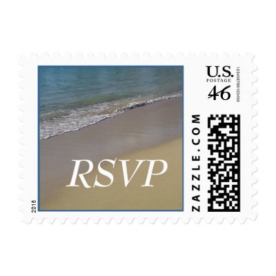 Beach RSVP Postage