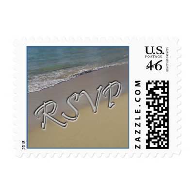 Beach RSVP Postage