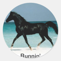 beach runnin' stickers