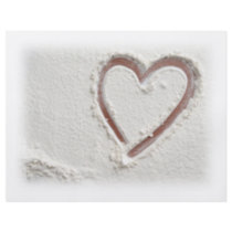 Beach Sand  Valentine Flyer Design