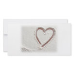 Beach Sand  Valentine Photo Greeting Card