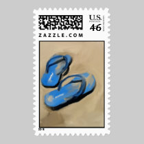 Beach Sandals stamps