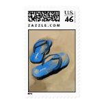 Beach Sandals Postage Stamps