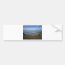 beach sandunes bumper sticker
