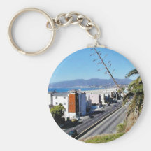 Beach Santa Monica Ocean Keychains