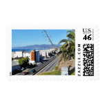 Beach Santa Monica Ocean Postage Stamps