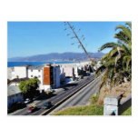 Beach Santa Monica Ocean Postcard