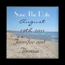 Beach Save The Date magnets