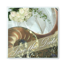 Beach Save The Date magnets