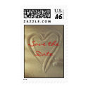 Beach Save the Date postage