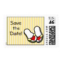 Beach Save the Wedding Date STamps stamp