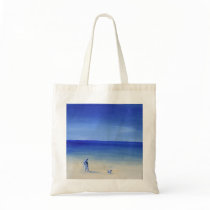 Beach scene, budget bag