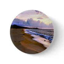 Beach Scene Button...Wedding Favor
