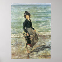 Beach scene by Lovis Corinth Posters