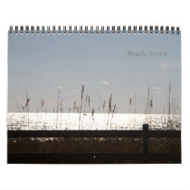 Beach Scene Calendar