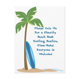 Beach Scene postcard